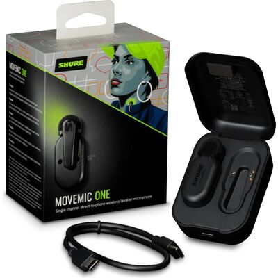 Shure MV-ONE-Z6 MoveMic One vezeték nélküli csíptetős mikrofon