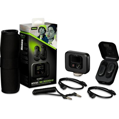Shure MV-TWO-KIT-Z6 MoveMic Two Receiver Kit vezeték nélküli csíptetős mikrofon szett