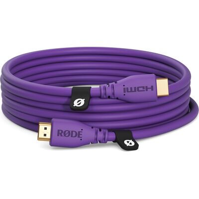RODE lila 3 m HDMI kábel