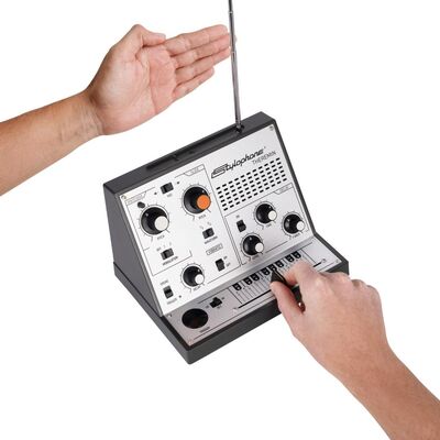 Dübreq Stylophone Theremin analóg szintetizátor