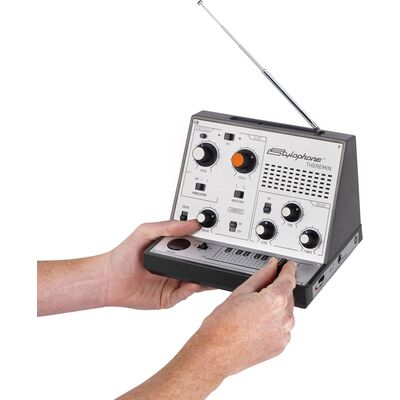 Dübreq Stylophone Theremin analóg szintetizátor