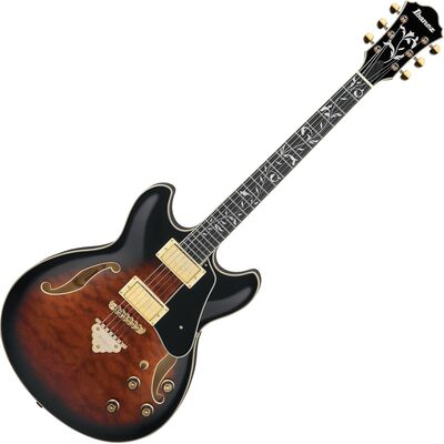 Ibanez AS93QMSP-DBS Artcore Expressionist elektromos gitár