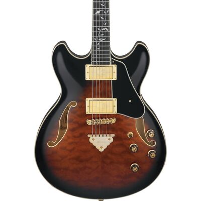 Ibanez AS93QMSP-DBS Artcore Expressionist elektromos gitár