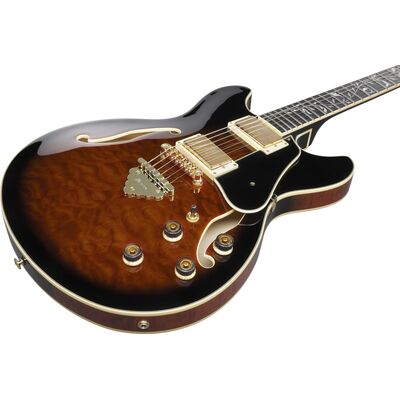 Ibanez AS93QMSP-DBS Artcore Expressionist elektromos gitár