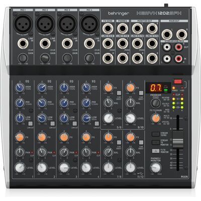 Behringer XENYX 1202SFX analóg keverő/USB-hangkártya