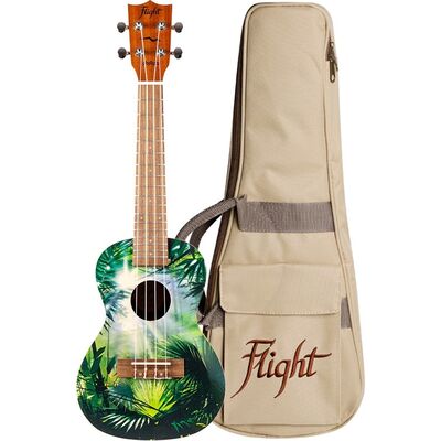 Flight AUC-33 Jungle koncert ukulele