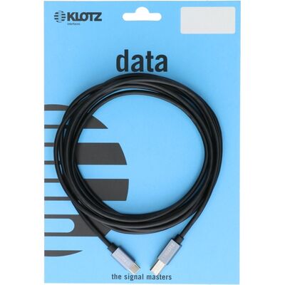 KLOTZ USB-CB-3.0 USB 2.0 nagysebességű C-B 3 m kábel