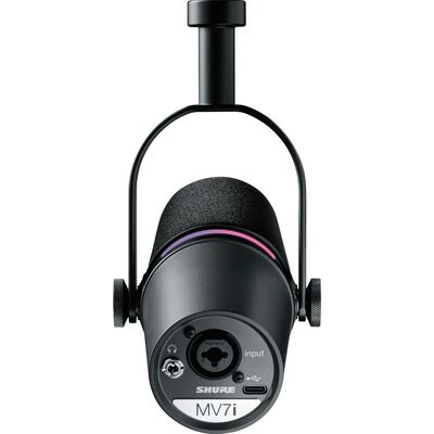 Shure MOTIV MV7i XLR/USB dinamikus okosmikrofon/interfész