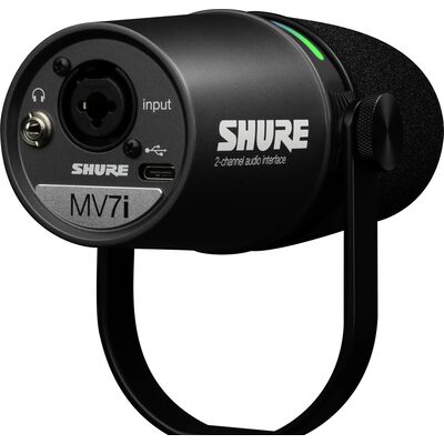 Shure MOTIV MV7i XLR/USB dinamikus okosmikrofon/interfész