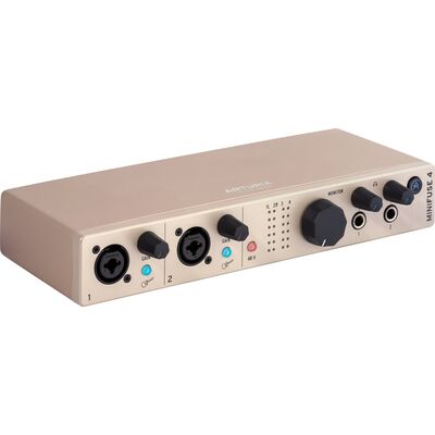 Arturia MiniFuse 4 Champagne USB hangkártya