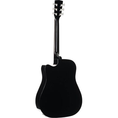 Cort Earth60CE Black Gloss elektro-akusztikus gitár