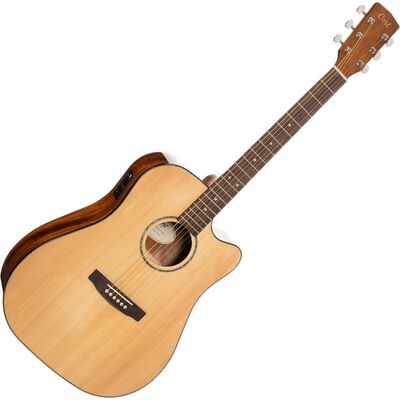 Cort Earth60CE Natural Gloss elektro-akusztikus gitár