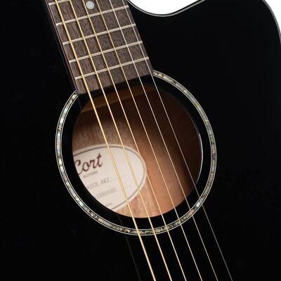 Cort L60CE Black Gloss​ elektro-akusztikus gitár