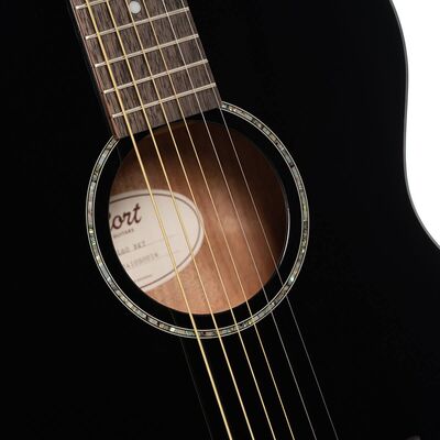Cort L60 Black Gloss akusztikus gitár