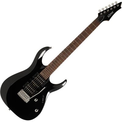 Cort X200 Black​ elektromos gitár