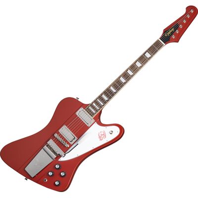 Epiphone 1963 Firebird V Ember Red elektromos gitár