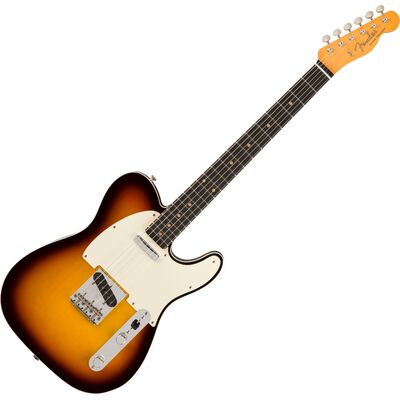 Fender Custom Shop Vintage Custom 1959 Telecaster Custom NOS RW Chocolate 3-Color Sunburst elektromos gitár