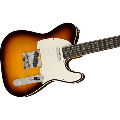 Fender Custom Shop Vintage Custom 1959 Telecaster Custom NOS RW Chocolate 3-Color Sunburst elektromos gitár