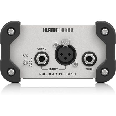 Klark Teknik DI 10A PRO DI ACTIVE aktív DI box