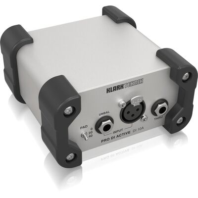 Klark Teknik DI 10A PRO DI ACTIVE aktív DI box
