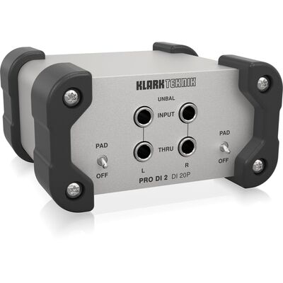 Klark Teknik DI 20P PRO DI 2 sztereó passzív DI box