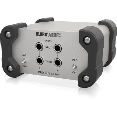 Klark Teknik DI 20P PRO DI 2 sztereó passzív DI box