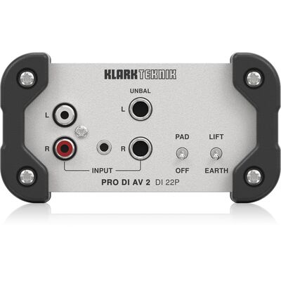 Klark Teknik DI 22P PRO DI AV 2 sztereó passzív DI box