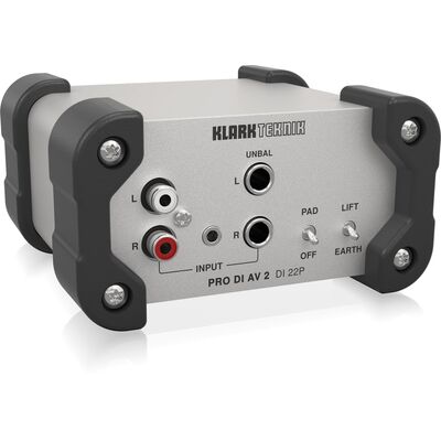 Klark Teknik DI 22P PRO DI AV 2 sztereó passzív DI box