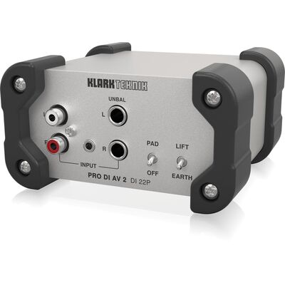 Klark Teknik DI 22P PRO DI AV 2 sztereó passzív DI box
