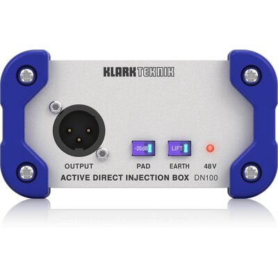 Klark Teknik DN100 V2 aktív DI box