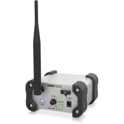 Klark Teknik DW 20R AIR LINK sztereó 2,4 GHz-es vezeték nélküli vevőegység/DI box