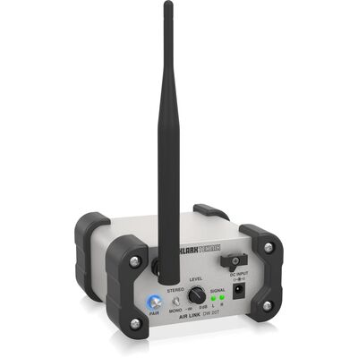 Klark Teknik DW 20T AIR LINK sztereó 2,4 GHz-es vezeték nélküli adóegység/DI box
