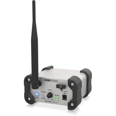 Klark Teknik DW 20T AIR LINK sztereó 2,4 GHz-es vezeték nélküli adóegység/DI box