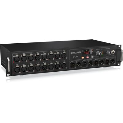 Midas DL16 bővítő stage box