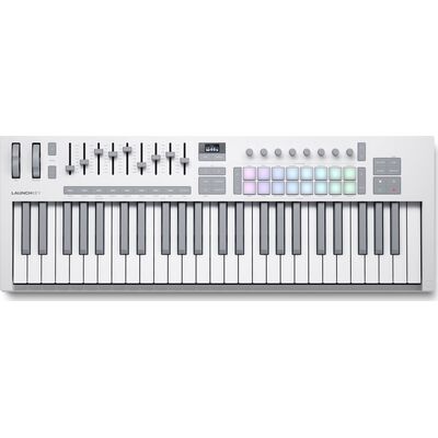 Novation Launchkey 49 White MIDI kontroller billentyűzet
