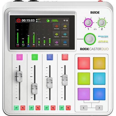 RODE RODECaster Duo-W integrált audio produkciós stúdió