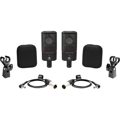 Austrian Audio OC818 Black Dual Set Go nagymembrános kondenzátormikrofon illesztett pár