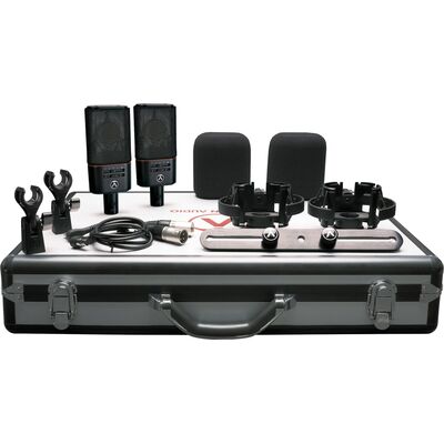 Austrian Audio OC818 Black Dual Set Plus nagymembrános kondenzátormikrofon illesztett pár