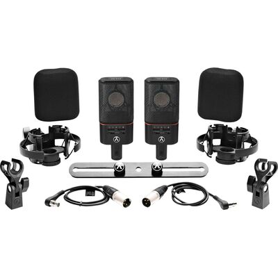 Austrian Audio OC818 Black Dual Set Plus nagymembrános kondenzátormikrofon illesztett pár