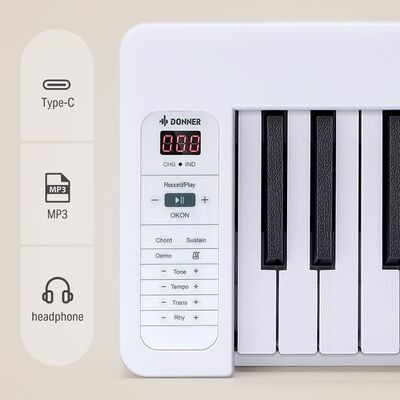 Donner DP-06 összecsukható digitális zongora