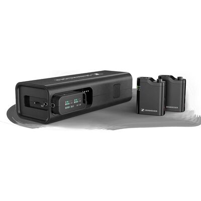 Sennheiser Profile Wireless 2-Channel Set vezeték nélküli kézi mikrofon/dupla csíptetős mikrofon szett