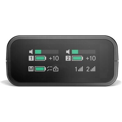 Sennheiser Profile Wireless 2-Channel Set vezeték nélküli kézi mikrofon/dupla csíptetős mikrofon szett