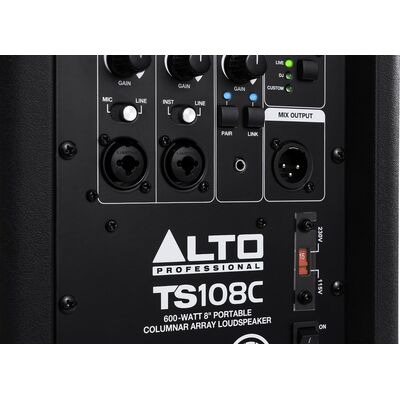 Alto Professional TS108C TrueSonic hordozható oszlop hangrendszer