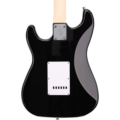 Arrow Tonecaster ST 111 Abyss Black Rosewood/White elektromos gitár