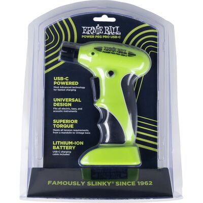 Ernie Ball 9626 Power Peg Pro USB-C húrtekerő