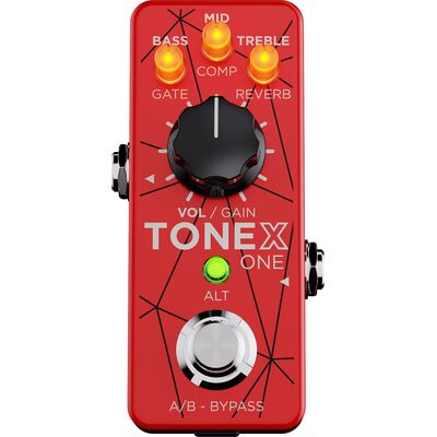 IK Multimedia TONEX ONE Brown Sound Red Limited Edition gitár padló multieffekt