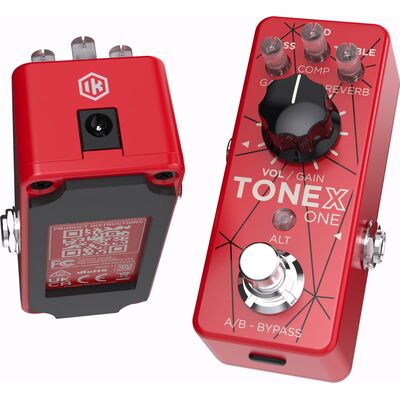IK Multimedia TONEX ONE Brown Sound Red Limited Edition gitár padló multieffekt