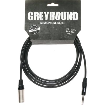 KLOTZ GRG1MP10.0 GREYHOUND 10 m szimmetrikus XLR papa - szimmetrikus jack kábel