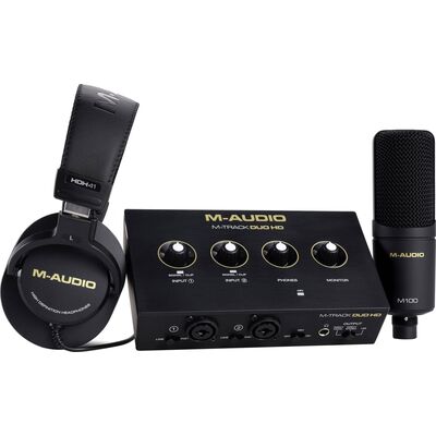 M-Audio M-Track Duo HD Producer Pack hangfelvételi stúdió csomag