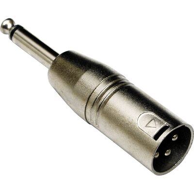 WorldMix EA3MP2 - XLR papa - 6,3 mm-es monó jack átalakító adapter